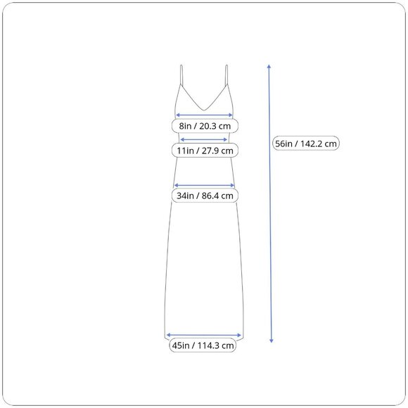 Papaya Mauve Spaghetti Strap Maxi Dress Deep V-Neckline Women's Size S - Picture 8 of 8